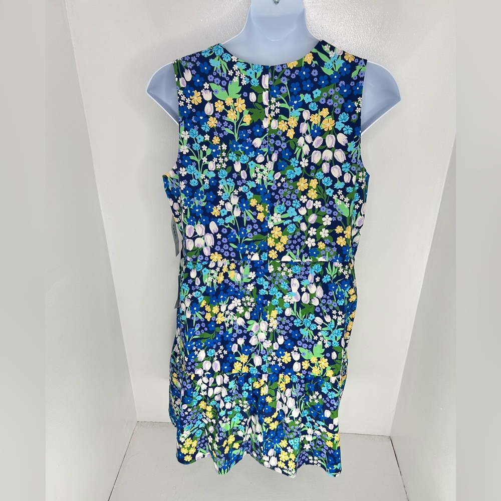 Maggy London‎ NWT Floral Dress Size 18 Sleeveless Pockets Romantic Feminine - Picture 9 of 15